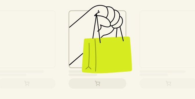 Карточка товара в мобильной версии магазина drwn.ru